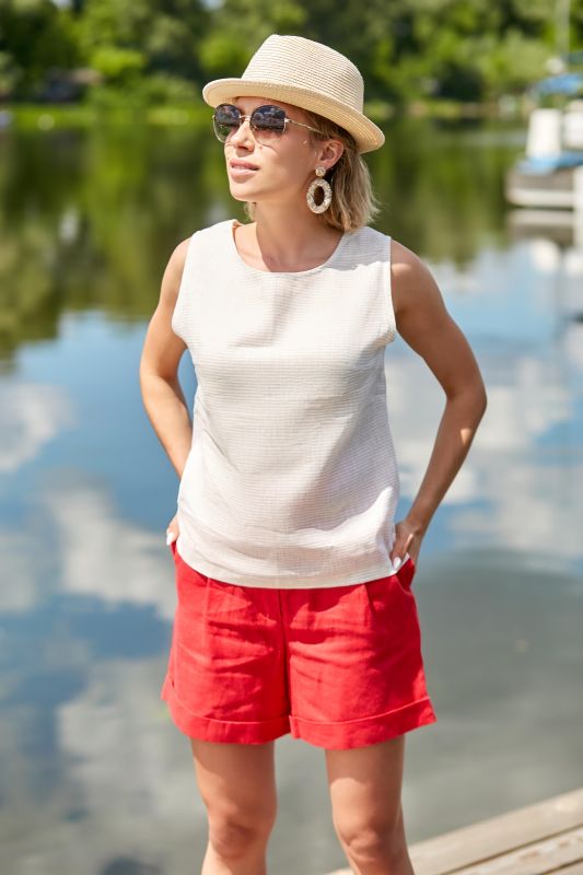 Шорти з поясом